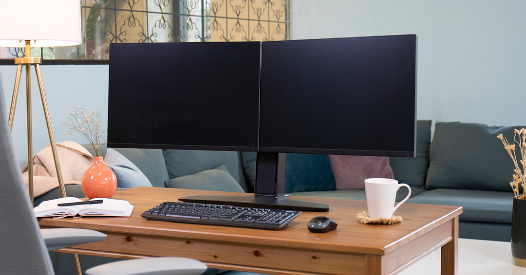 Ergonomie bei Dual-Monitor-Benutzung