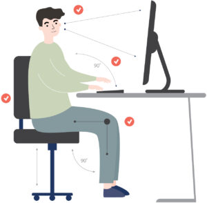 Posture ergonomique